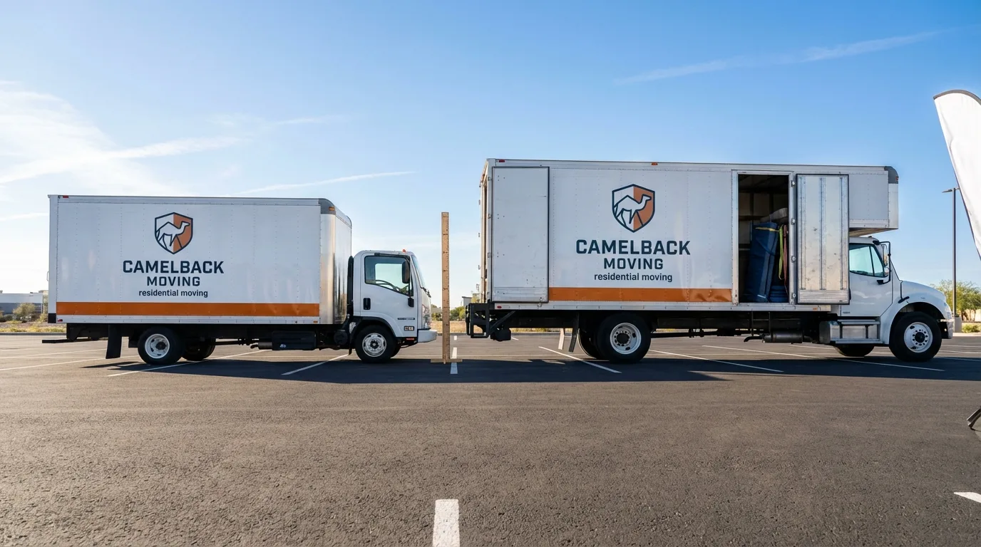 Moving truck size capacity guide in Elk Rapids